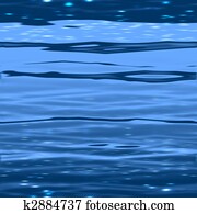 An illustration of a seamless water surface An illustration of a seamless water surface
