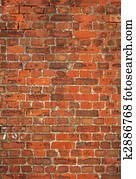 buntes, alt, britisch, rote ziegelstein wand, hintergrund.