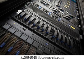 Data center server rack 2 Data center server rack 2