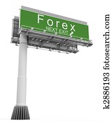 Freeway EXIT Sign forex