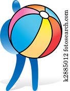 Man at beach Man at beach