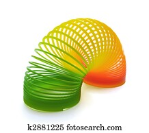 Slinky spring toy