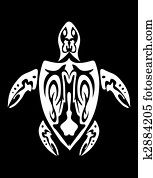 Tribal turtle Tribal turtle