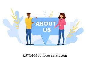 Website information concept Website information concept