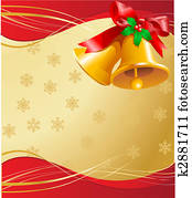 פעמונים של חג ההמולד, כרטיס