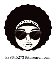 Hippie Hair Clipart Vectors | Our Top 947 Hippie Hair Graphics | Fotosearch