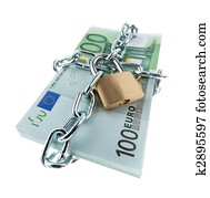 låst, europeisk valuta