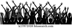 People silhouettes People silhouettes