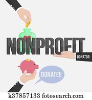 non profit illustration non profit illustration