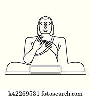 Buddha Statue Stock Image | k0045762 | Fotosearch