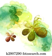 watercolor painting of flower watercolor painting of flower