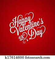 día de valentines, vendimia, letras, plano de fondo