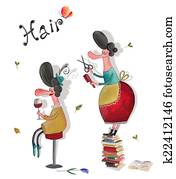 Hairdresser salon Hairdresser salon