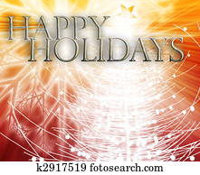 Happy holidays concept background Happy holidays concept background