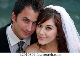 par wedding, retrato