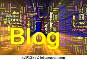 Web blog background concept glowing Web blog background concept glowing