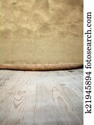 Wooden table with background