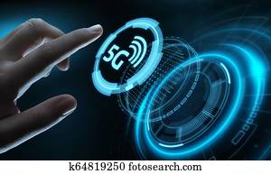 5G Network Internet Mobile Wireless Business concept 5G Network Internet Mobile Wireless Business concept
