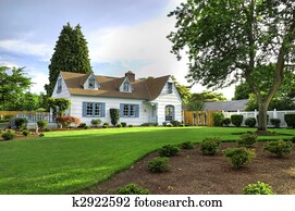 família home, com, árvore