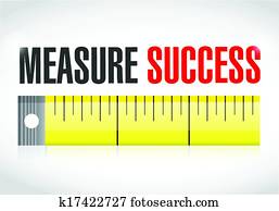 measure success illustration measure success illustration