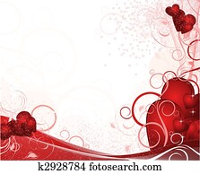 White valentines background White valentines background