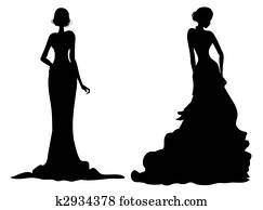 female silhouette