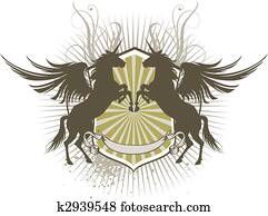 Pegasus shield Pegasus shield