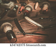 raspar, acessórios, ligado, um, luxo, madeira, experiência.