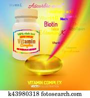 Vitamin Complex Image Vitamin Complex Image