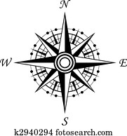 Compass symbol Compass symbol