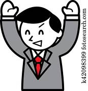 happy businessman