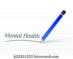 mental health message illustration design mental health message illustration design