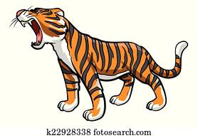 Tiger Cartoon Tiger Cartoon