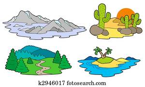 Various landscapes collection Various landscapes collection