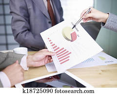 business people meeting in office