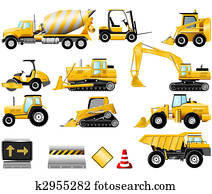 construção, ícone, jogo