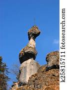 gestein, turm, monolith, bei, pottenstein, deutschland