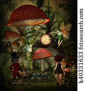 Mushroom Time, 3d CG Mushroom Time, 3d CG