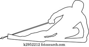 חורף, משחק, אלפיני גולש