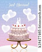 עוגה של חתונה