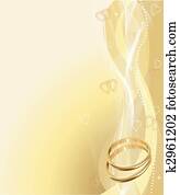 Beautiful Wedding rings Background Beautiful Wedding rings Background