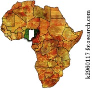 nigeria old map