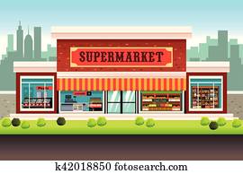 Supermarket Grocery Store Supermarket Grocery Store