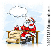 פפה נואל, לכתוב, חג המולד, דש, מכתב