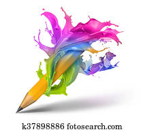 Creative writing concept Creative writing concept