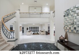 Luxury Mansion hallway