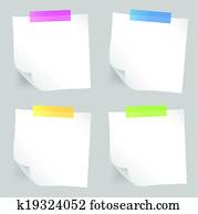 Note paper set Note paper set