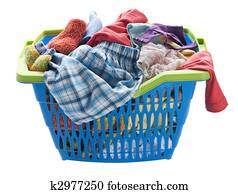 Weiblich, falten, wäsche Stock Bild | k16300263 | Fotosearch