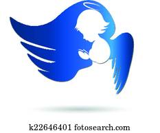 מלאך, איקון, לוגו