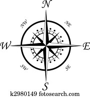 Compass symbol Compass symbol